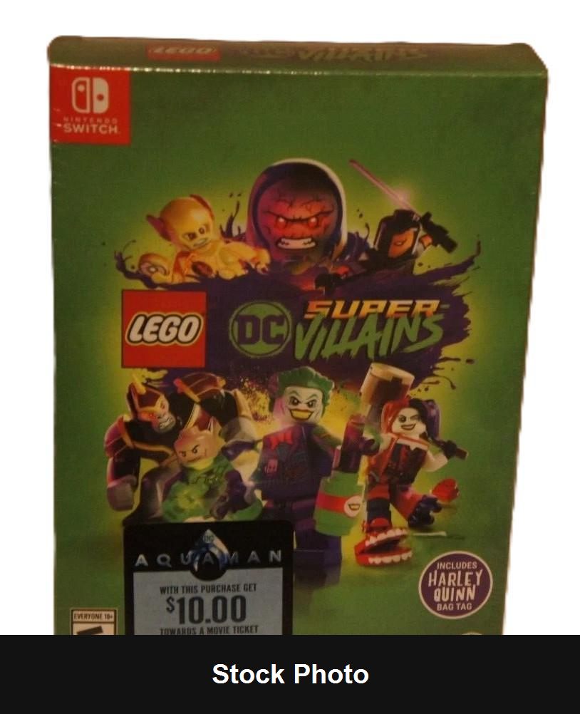 LEGO DC Super-Villains [Harley Quinn Bag Tag Edition] - Nintendo Switch
