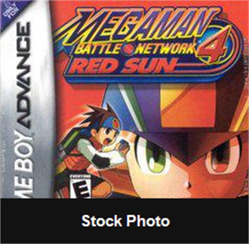 Mega Man Battle Network 4 Red Sun - Game Boy Advance