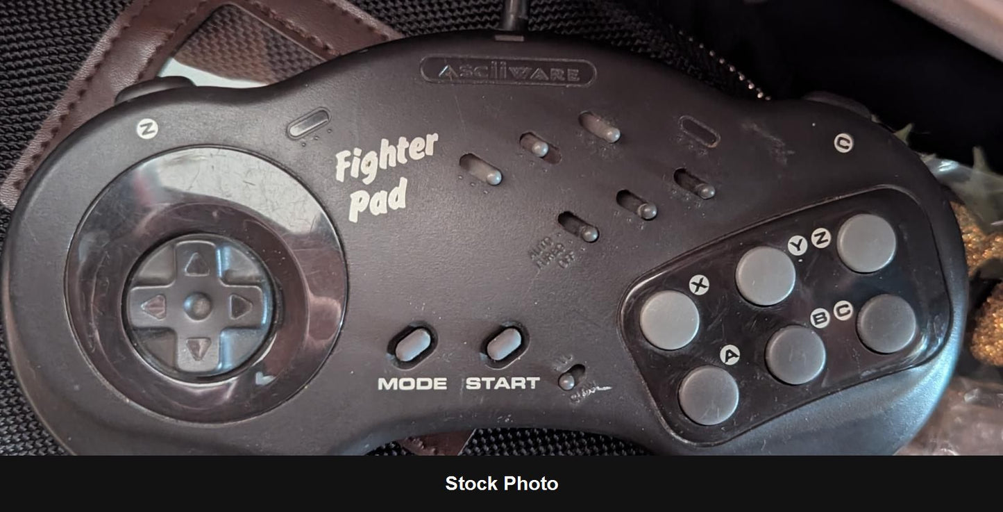 Asciiware Fight Pad (Sega Genesis) - Nintendo Accessories