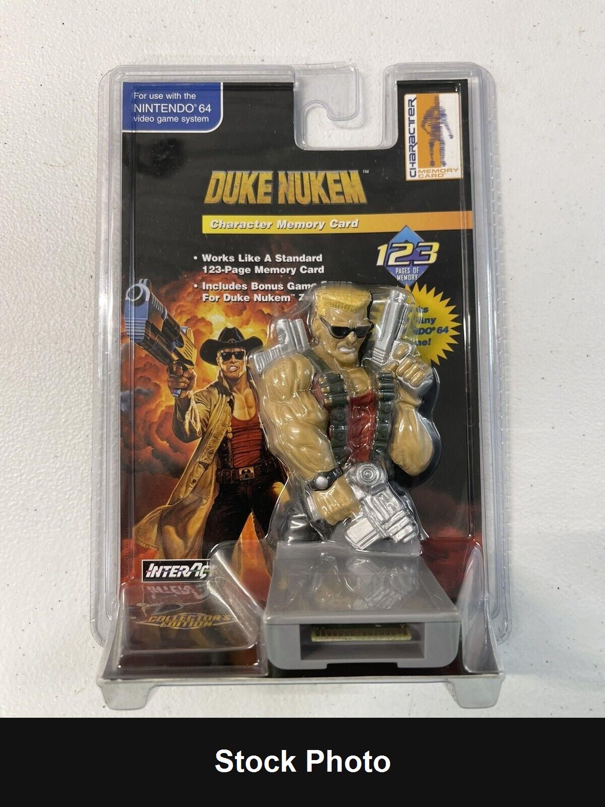 Duke Nukem Memory Card (Nintendo 64) - Nintendo Accessories