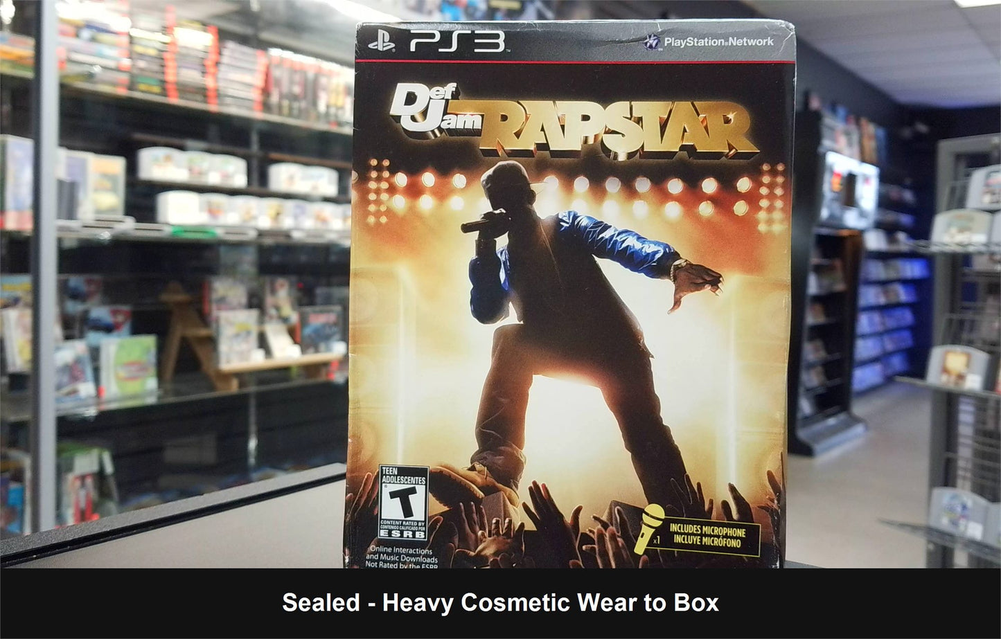 Def Jam Rapstar [Microphone Bundle] - PlayStation 3