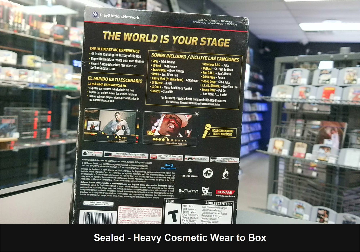 Def Jam Rapstar [Microphone Bundle] - PlayStation 3