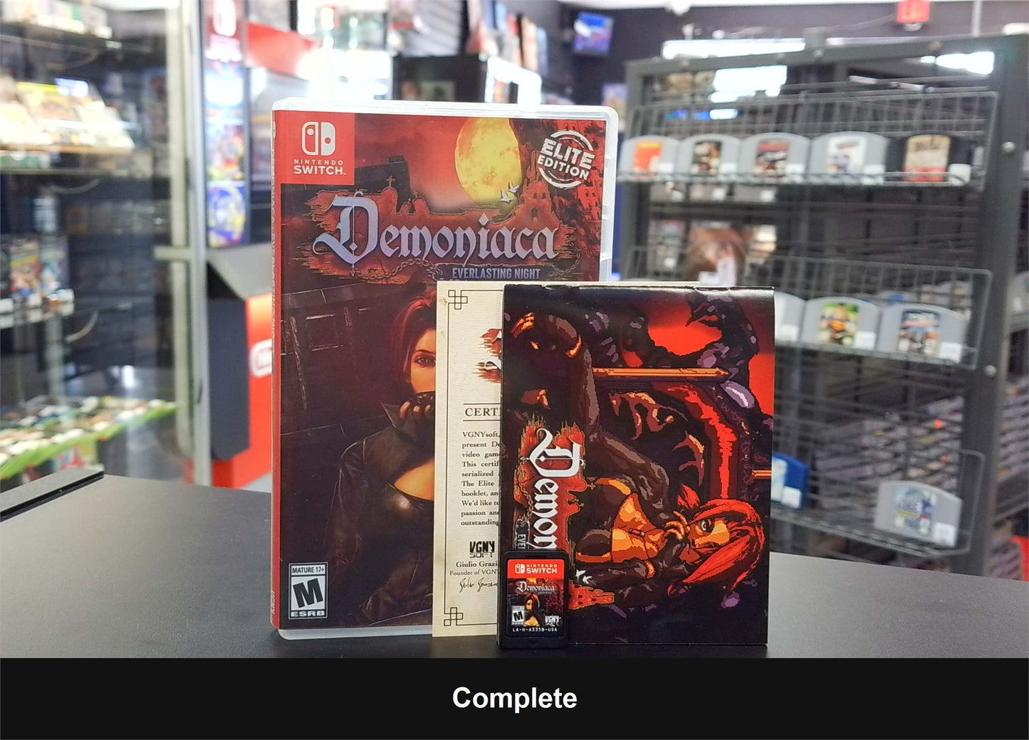 Demoniaca Everlasting Night [Elite Edition] - Nintendo Switch