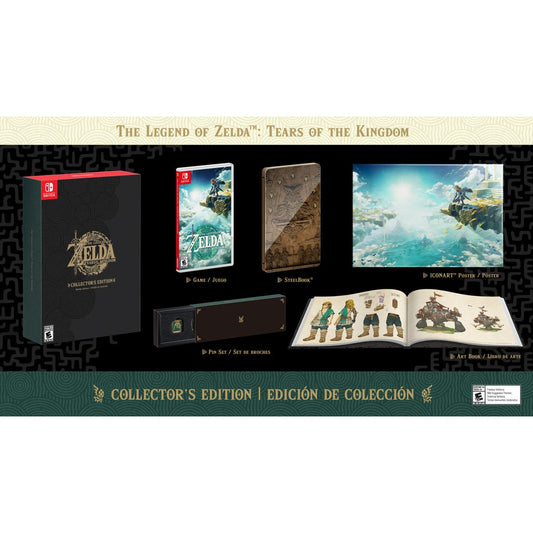 Zelda: Tears of the Kingdom [Collector's Edition] (New) - Nintendo Switch