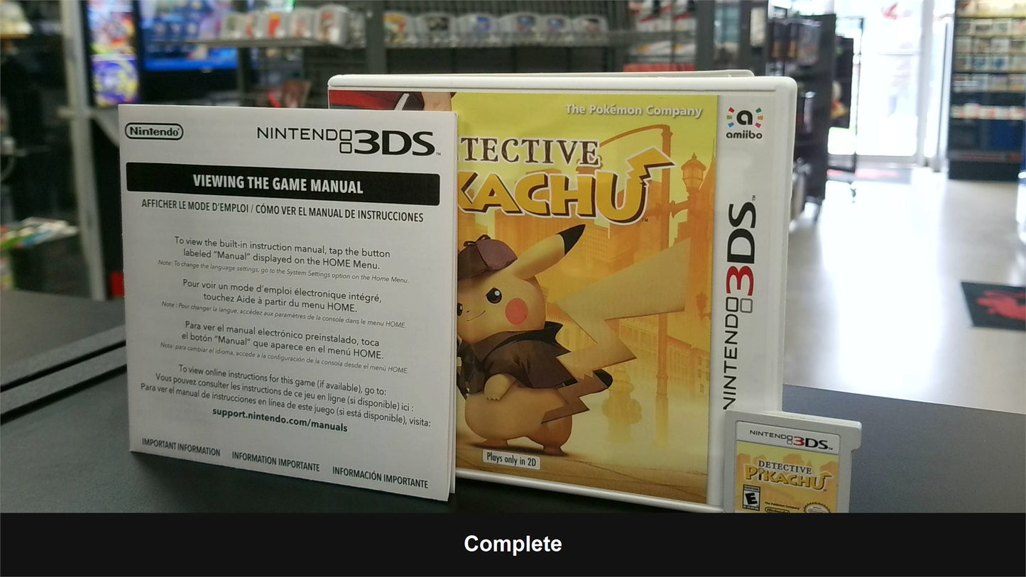 Detective Pikachu - Nintendo 3DS