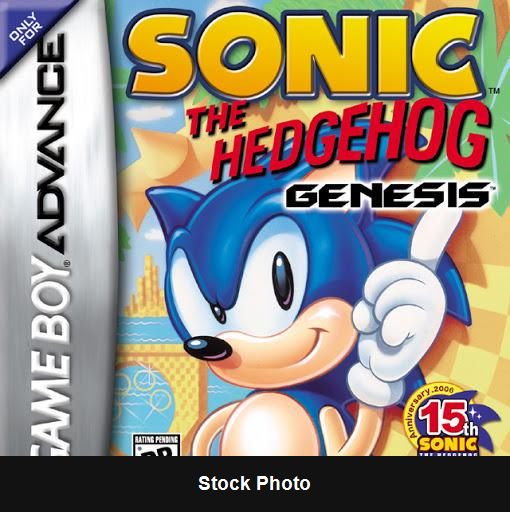 Sonic The Hedgehog Genesis - Game Boy Advance