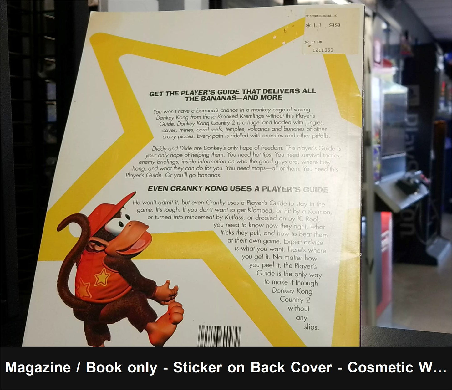 Donkey Kong Country 2 Player's Guide - Strategy Guide