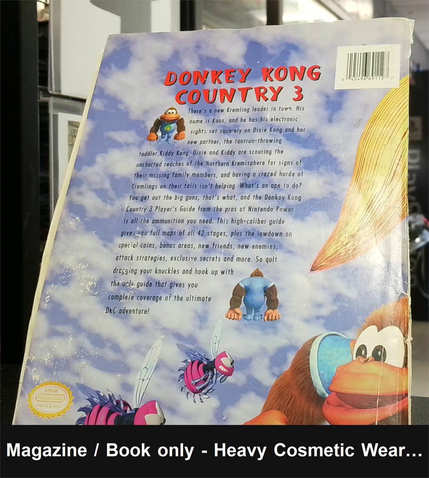 Donkey Kong Country 3 Player's Guide - Strategy Guide