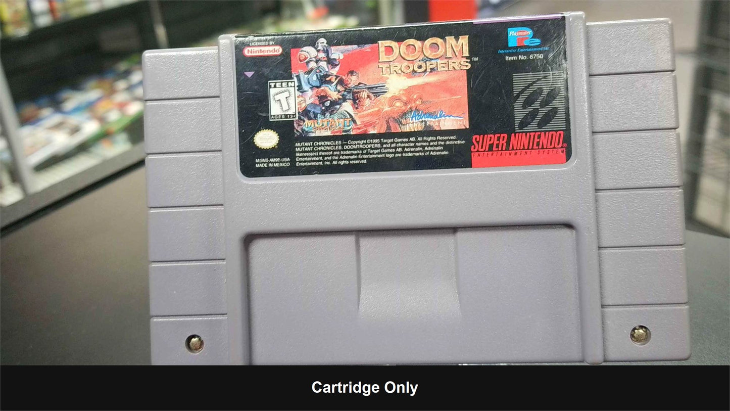 Doom Troopers - SNES