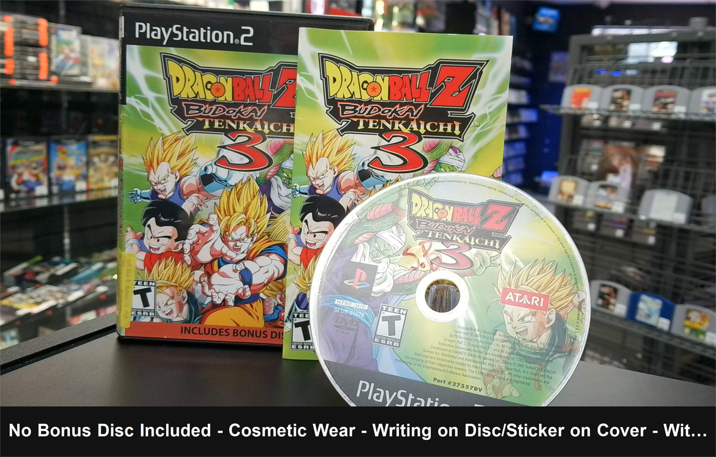 Dragon Ball Z Budokai Tenkaichi 3 [Bonus Disc Bundle] - Playstation 2
