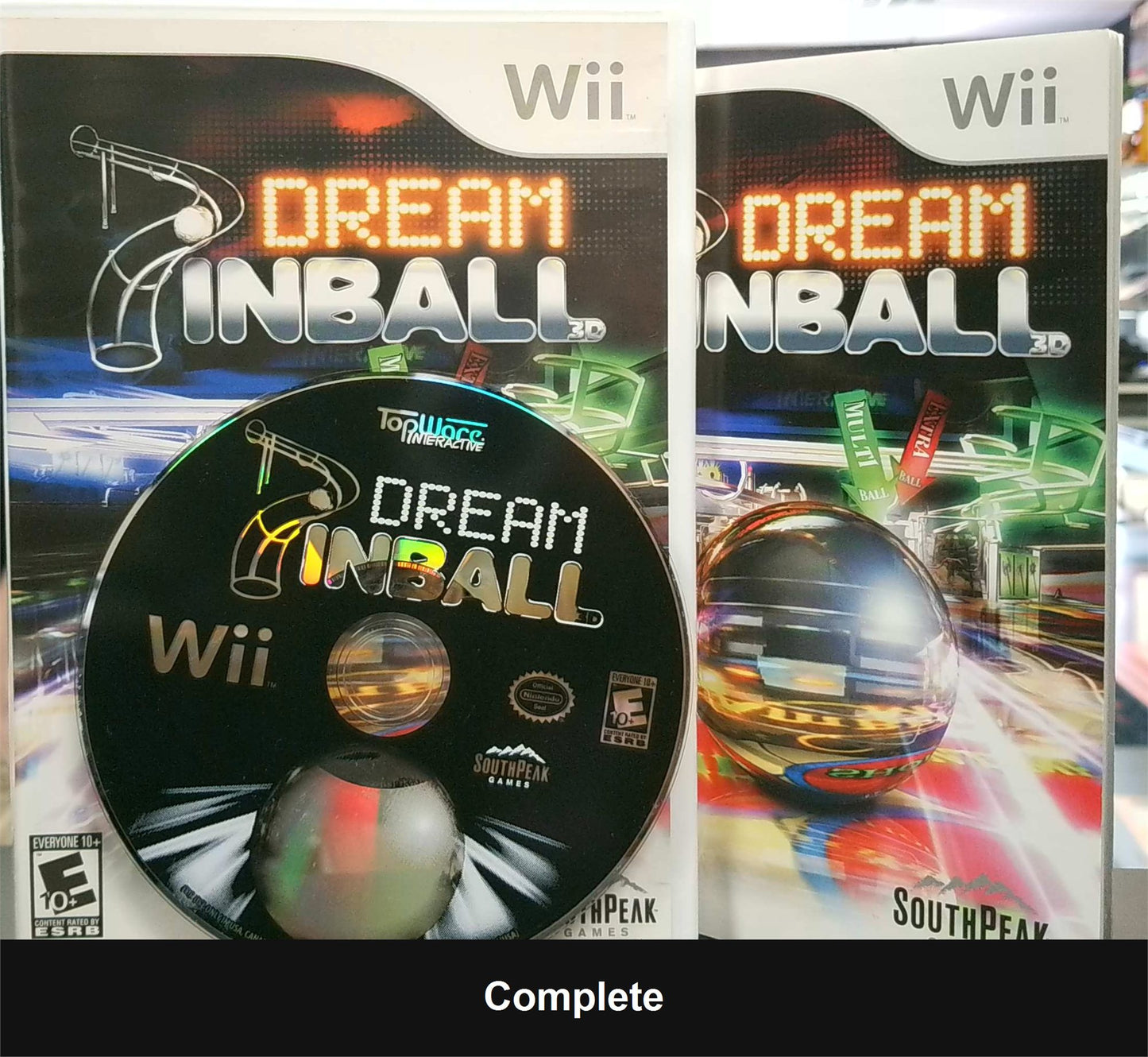 Dream Pinball 3D - Wii