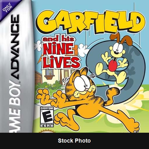 Garfield And His Nine Lives - Game Boy Advance