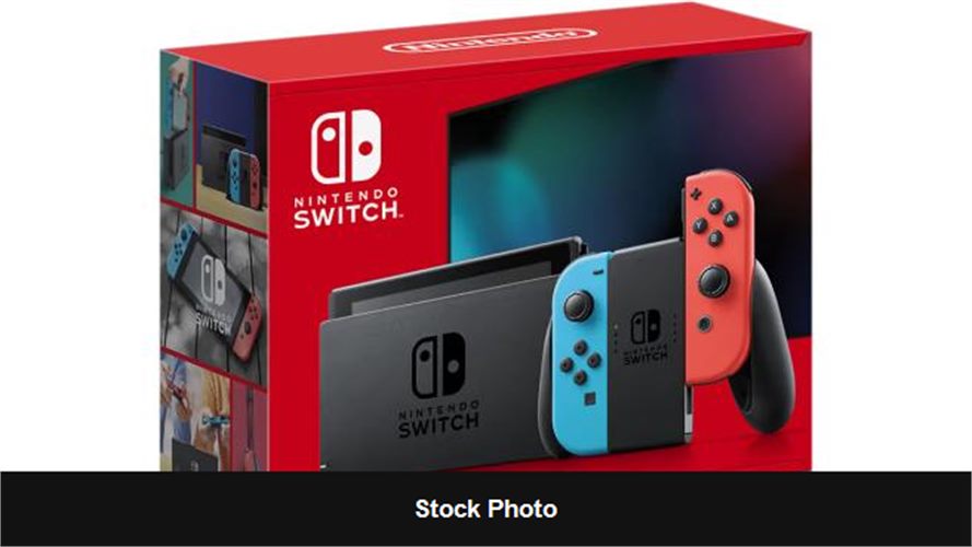 Nintendo Switch with Blue and Red Joy-con [Version 2] - Console
