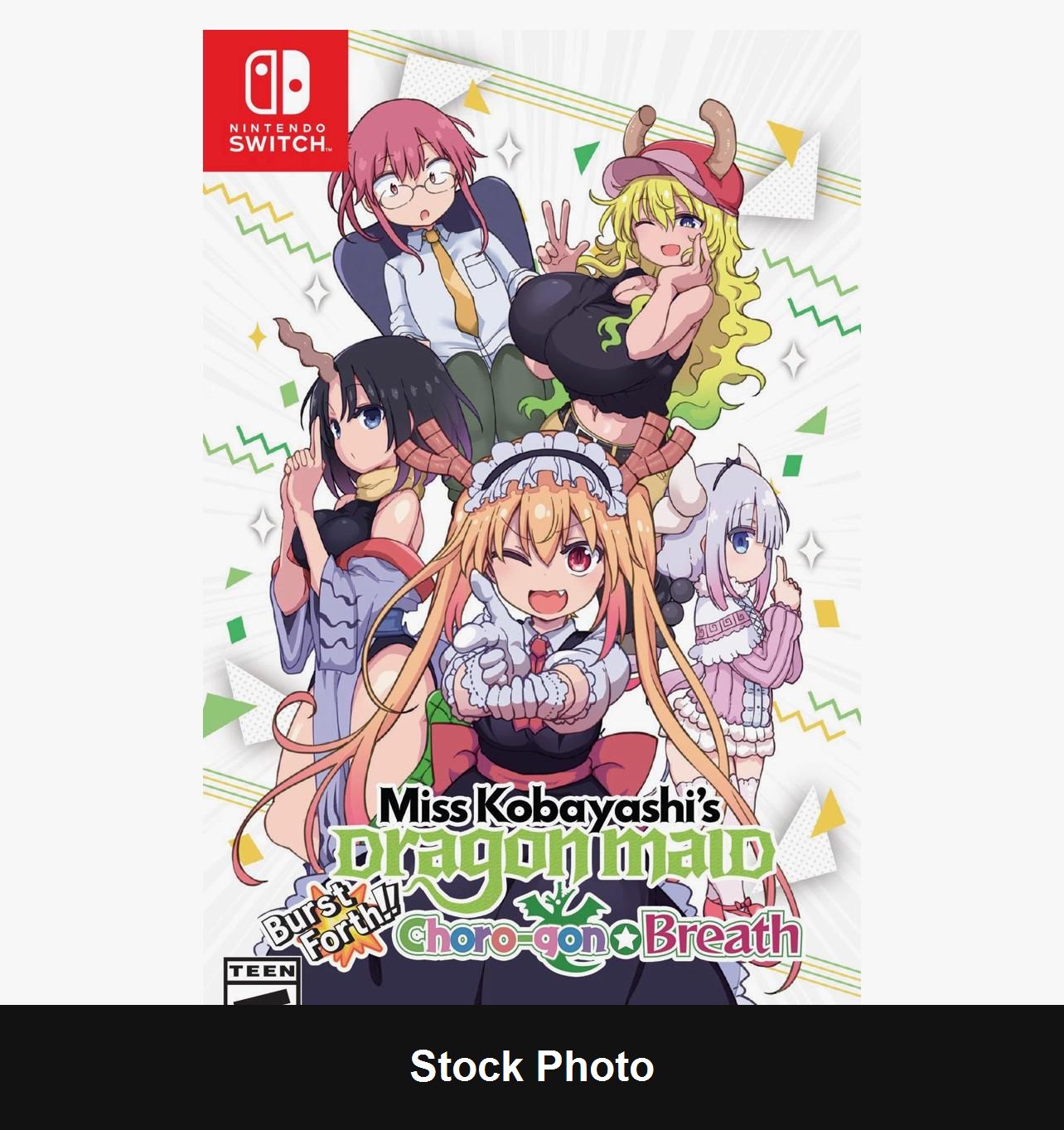 Miss Kobayashi’s Dragon Maid: Burst Forth!! Choro-Gon Breath - Nintendo Switch