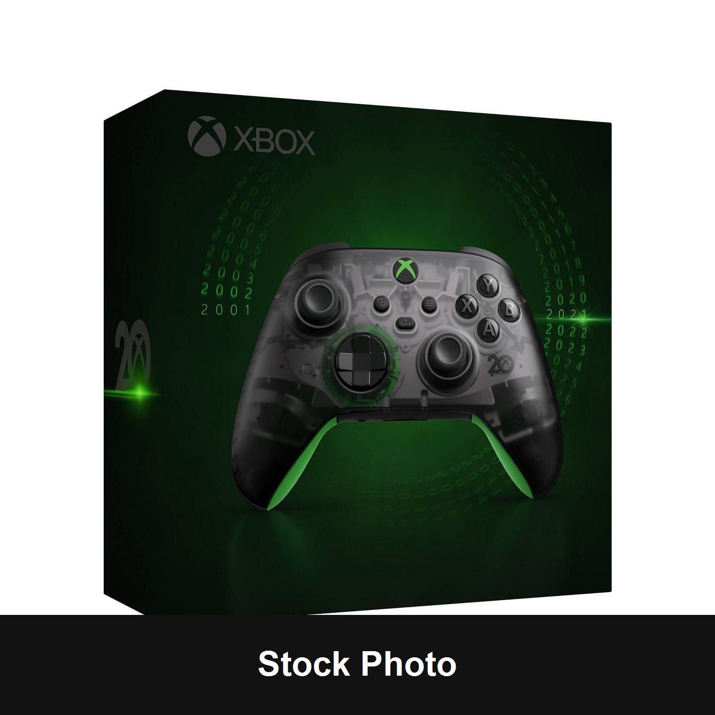 Xbox 20th Anniversary Edition Limited Edition Xbox One/Series X Controller - Xbox Accessories