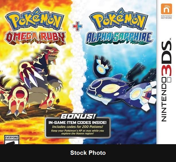 Pokemon Omega Ruby & Alpha Sapphire Dual Pack - Nintendo 3DS