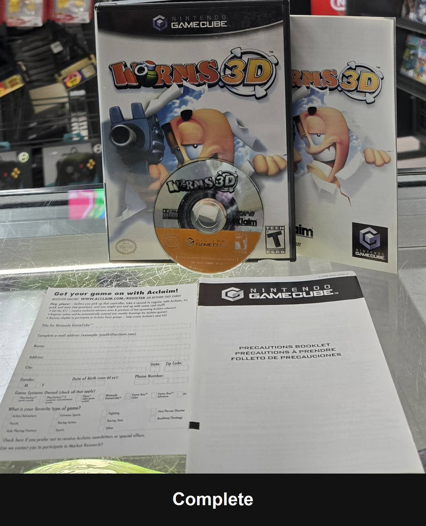 Worms 3D - GameCube