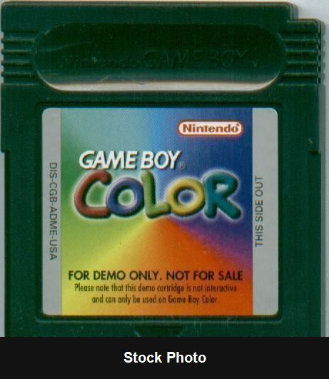 Game Boy Color Tech Demo - Game Boy Color