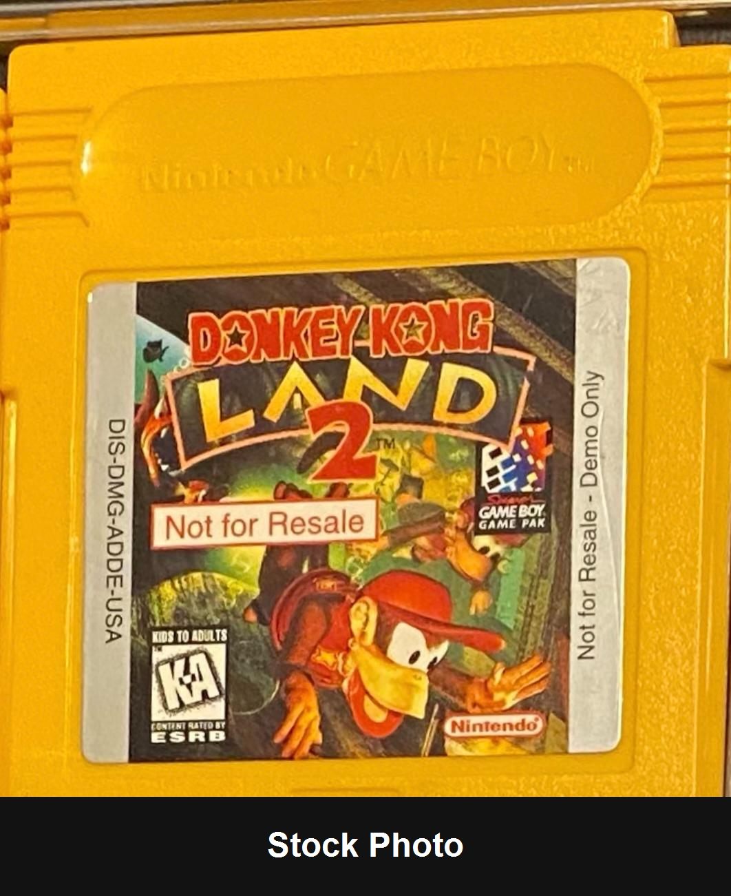 Donkey Kong Land 2 [Not For Resale] - Game Boy