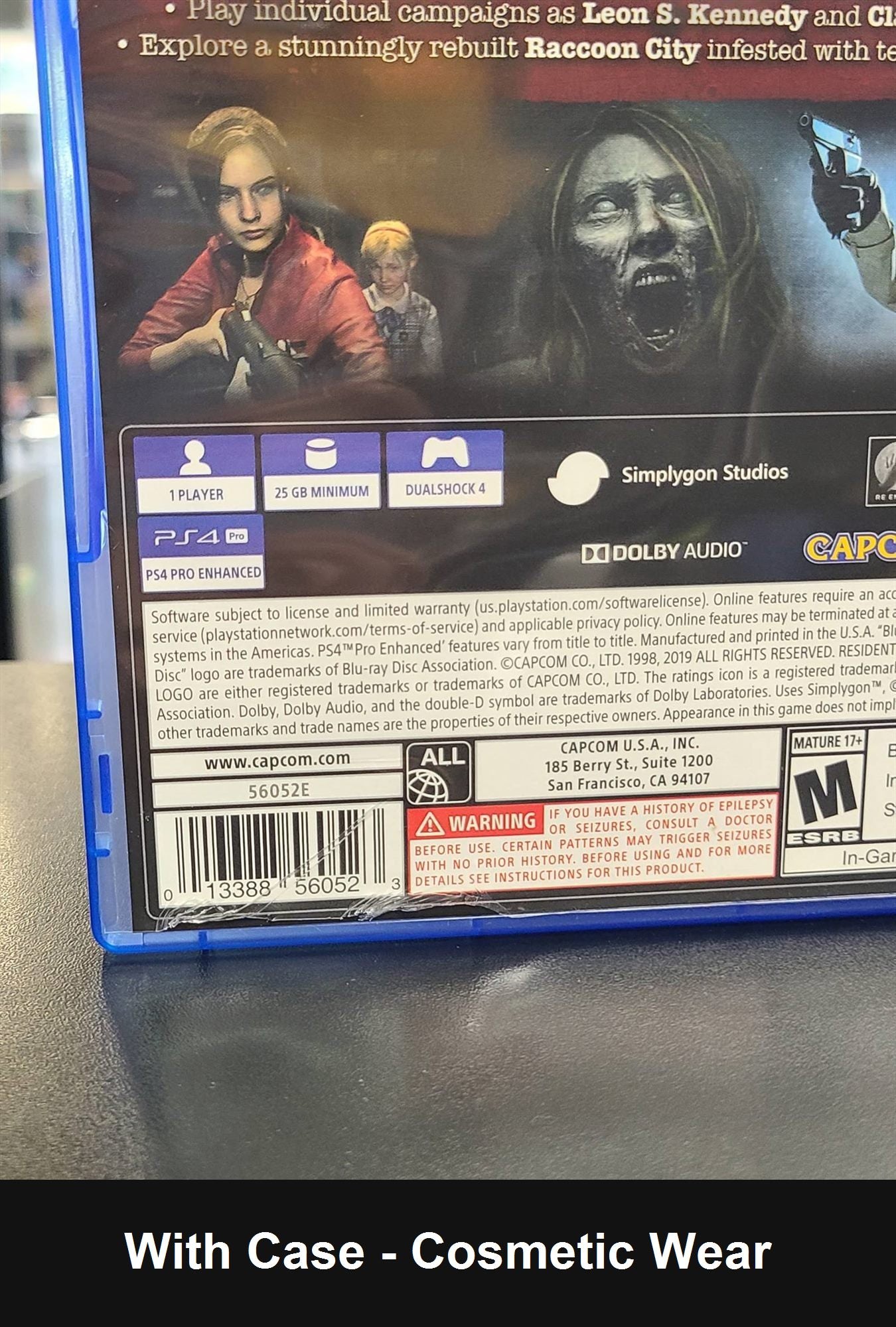 Resident Evil 2 - PlayStation 4