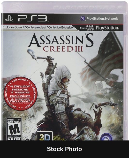 Assassin's Creed III - PlayStation 3