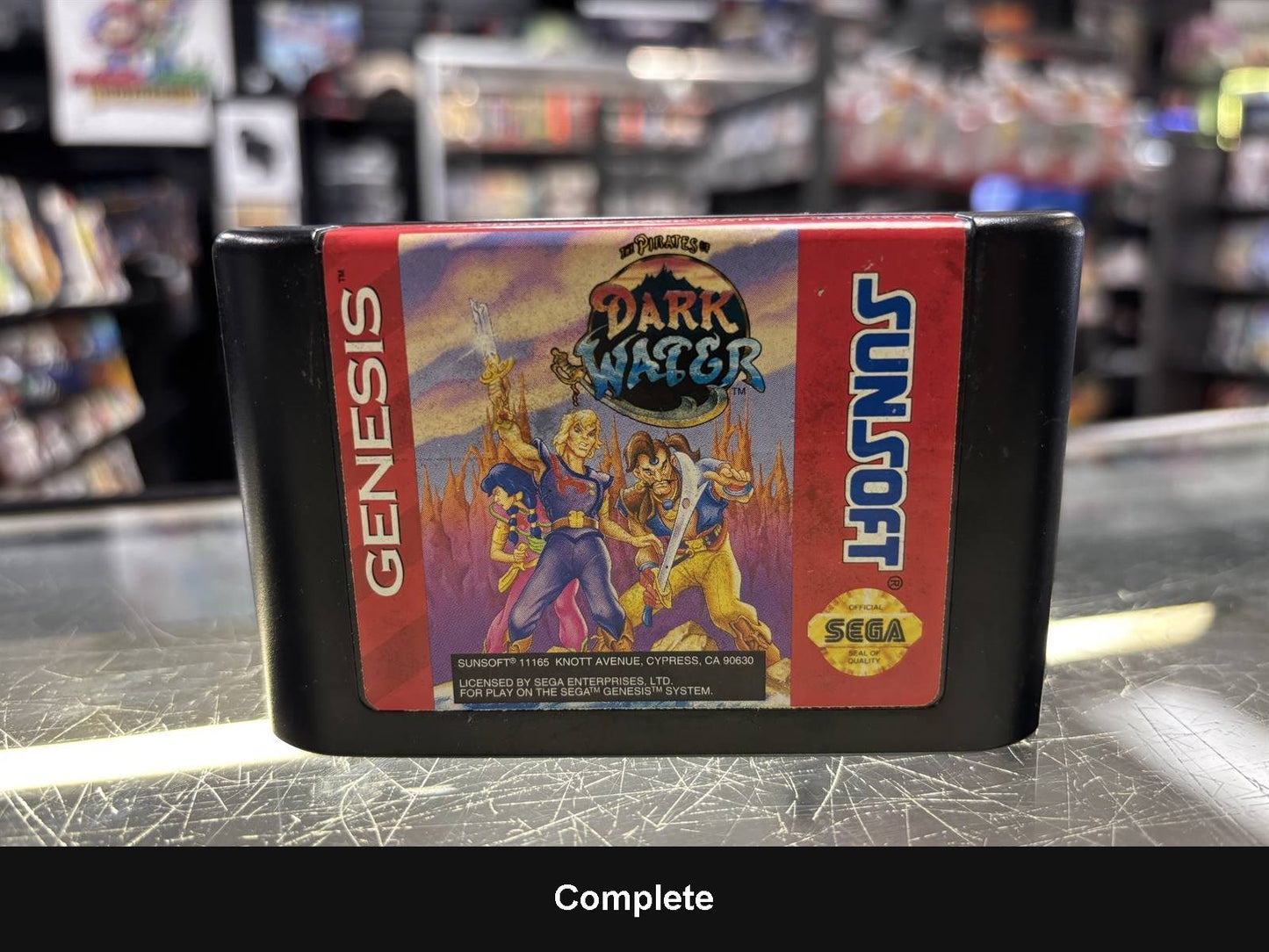 Pirates of Dark Water - Sega Genesis