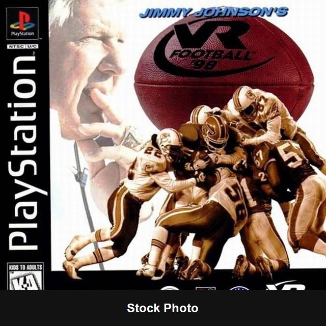 Jimmy Johnson's VR Football 98 - PlayStation