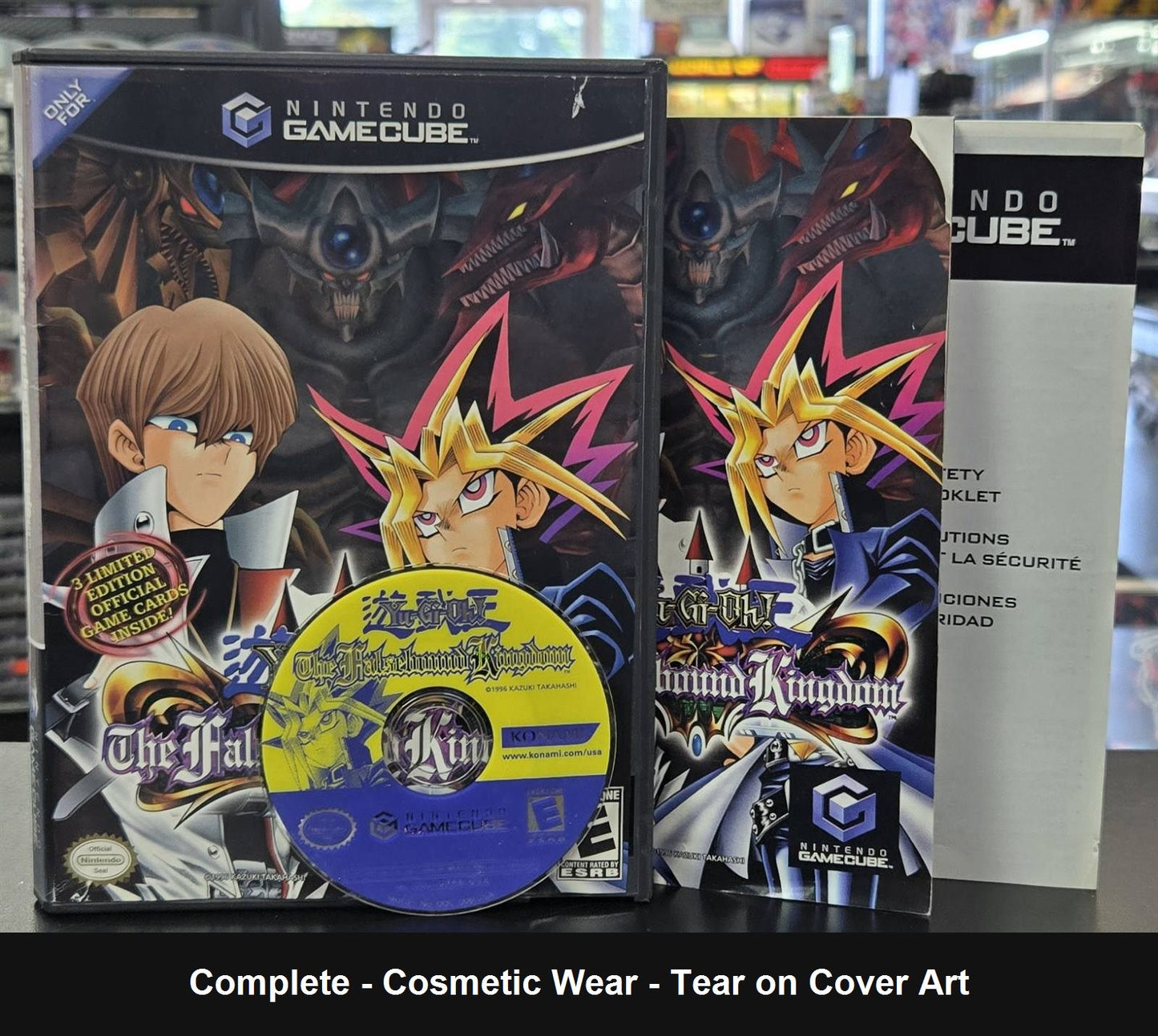Yu-Gi-Oh Falsebound Kingdom - GameCube