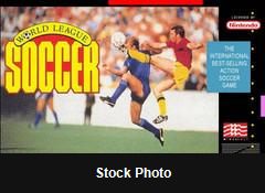 World League Soccer - Super Nintendo