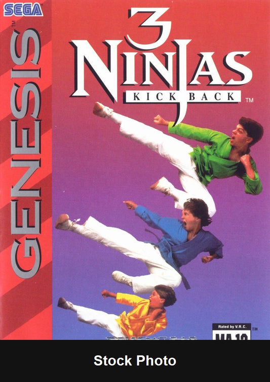 3 Ninjas Kick Back - Sega Genesis