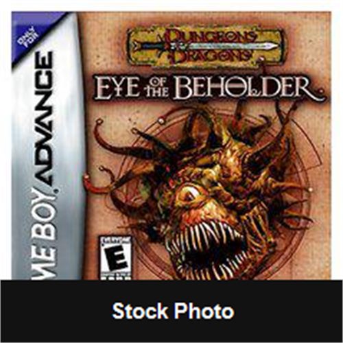 Dungeons & Dragons Eye of the Beholder - Game Boy Advance