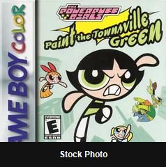 Powerpuff Girls Paint the Townsville Green - Game Boy Color
