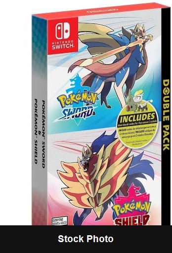Pokemon Sword and Shield Double Pack - Nintendo Switch