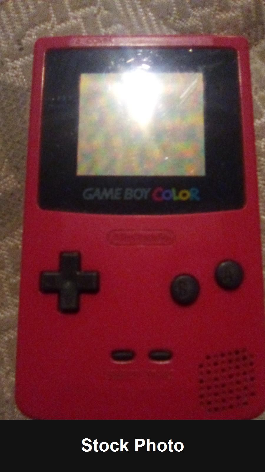 Game Boy Color [Red] - Console
