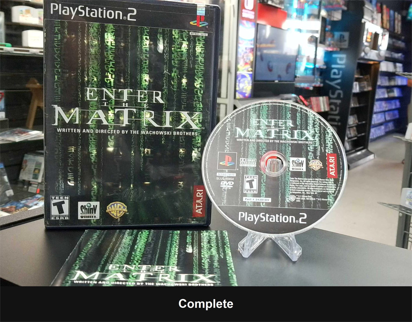 Enter the Matrix - PlayStation 2