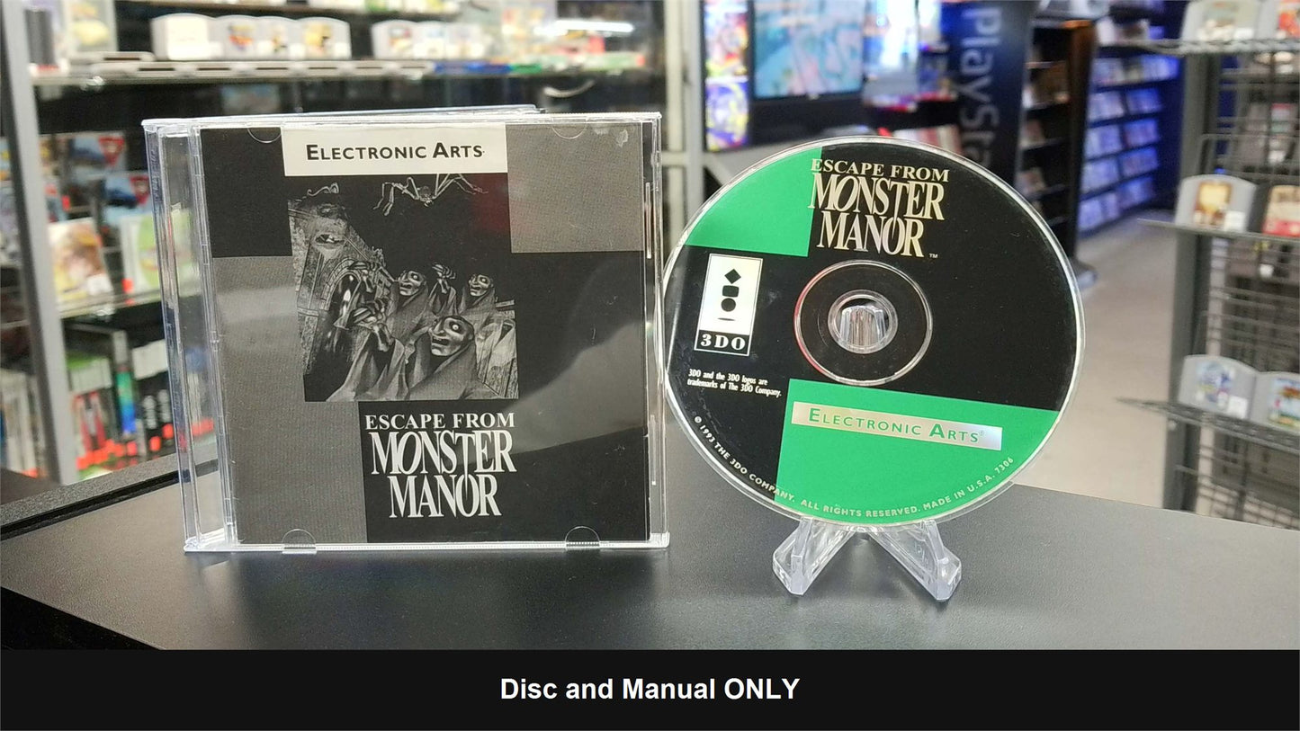 Escape from Monster Manor - 3DO