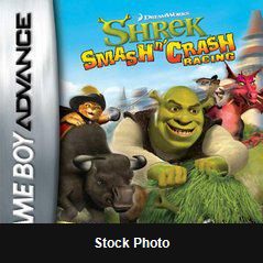 Shrek Smash and Crash Racing - Game Boy Advance
