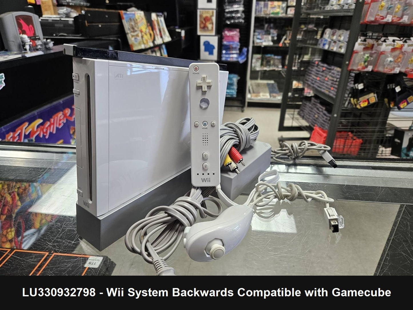 White Nintendo Wii System - Console