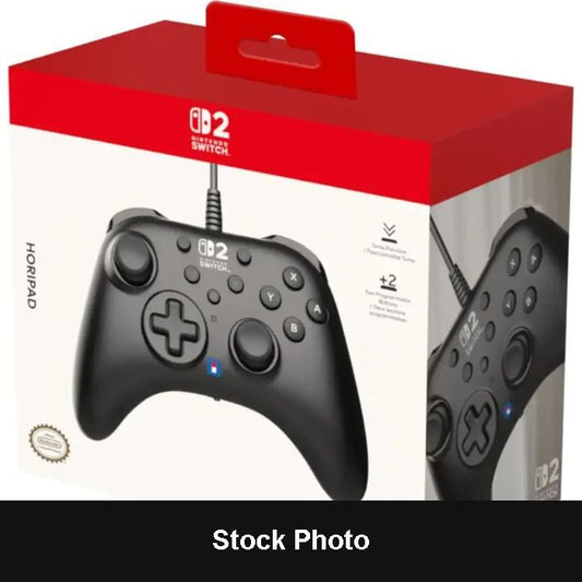 HORI HORIPAD Turbo [Black] (New) - Switch 2