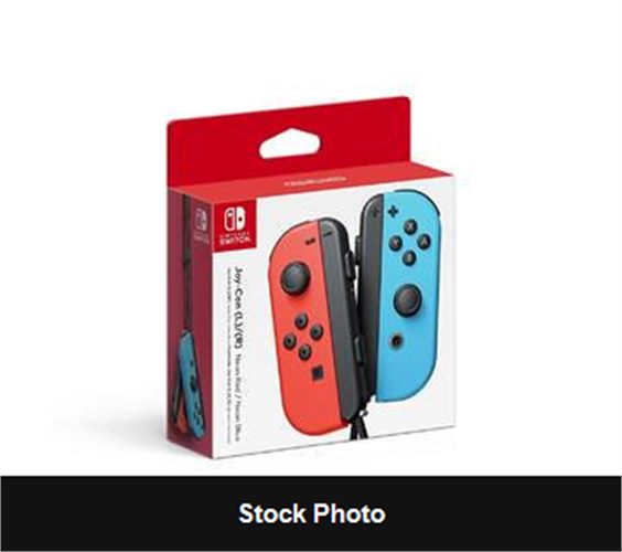 Joy-Con Neon Red & Neon Blue - Nintendo Switch