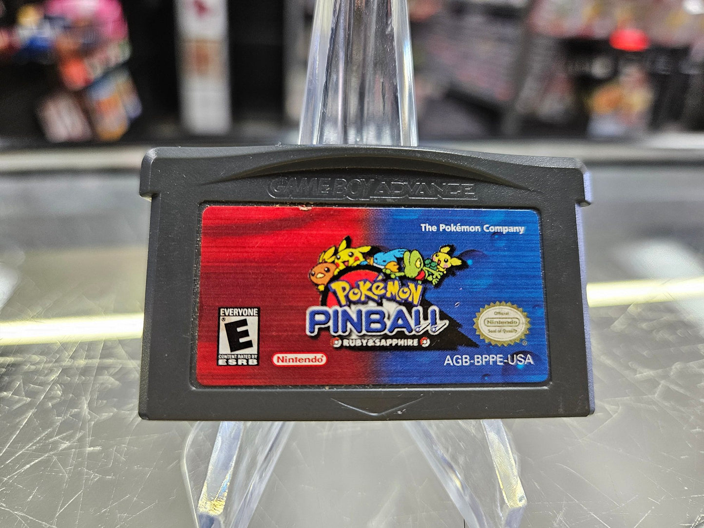 Pokemon Pinball Ruby and Sapphire - Game Boy Advance