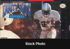 Emmitt Smith Football - Super Nintendo