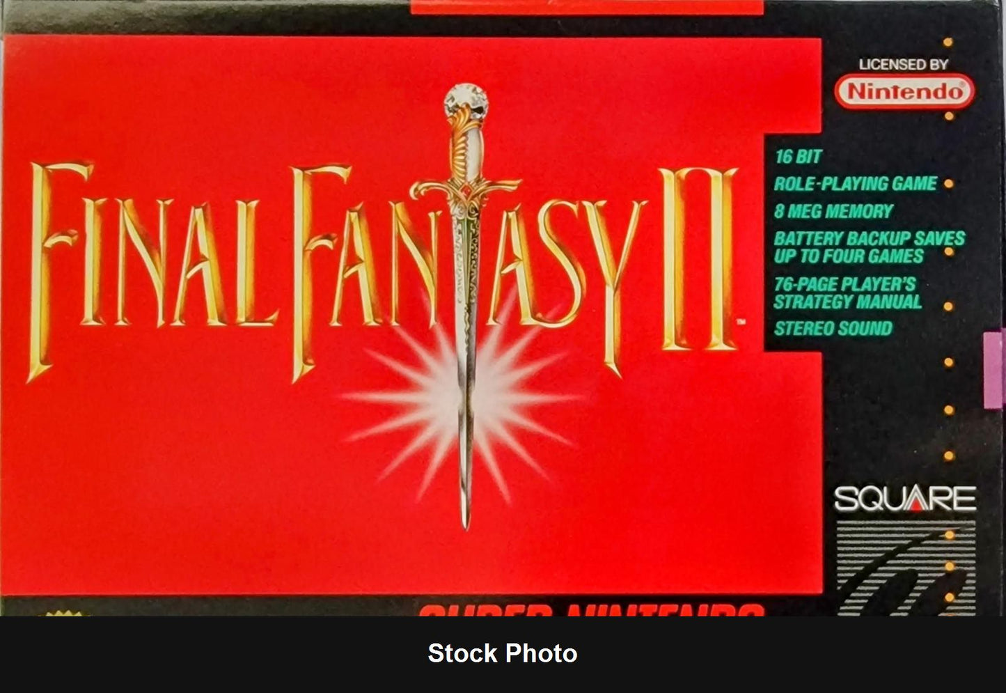Final Fantasy II - Super Nintendo