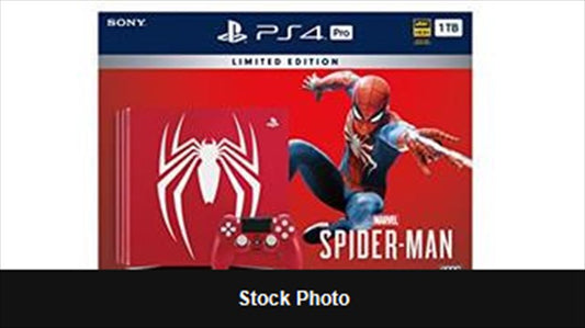 Playstation 4 Pro 1TB Spiderman Console - Console