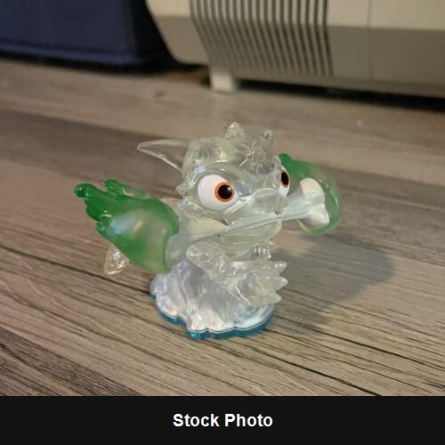 Hot Dog - Swap Force, Fire Bone, Clear, Green - Skylanders