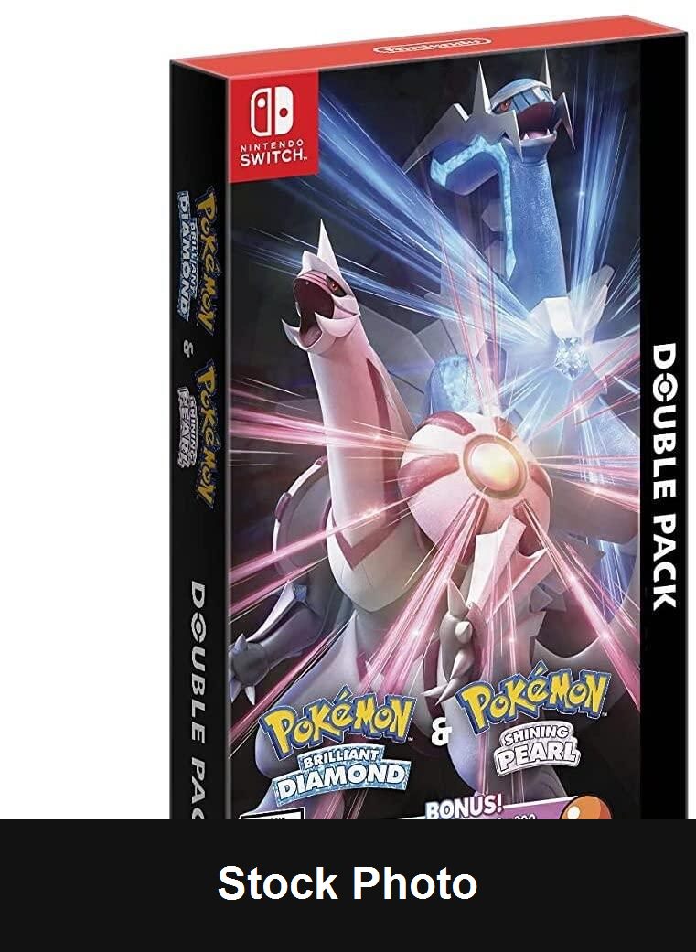 Pokemon Brilliant Diamond & Shining Pearl Double Pack - Nintendo Switch