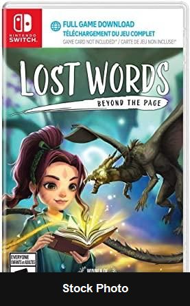 Lost Words: Beyond the Page [Code In Box] - Nintendo Switch