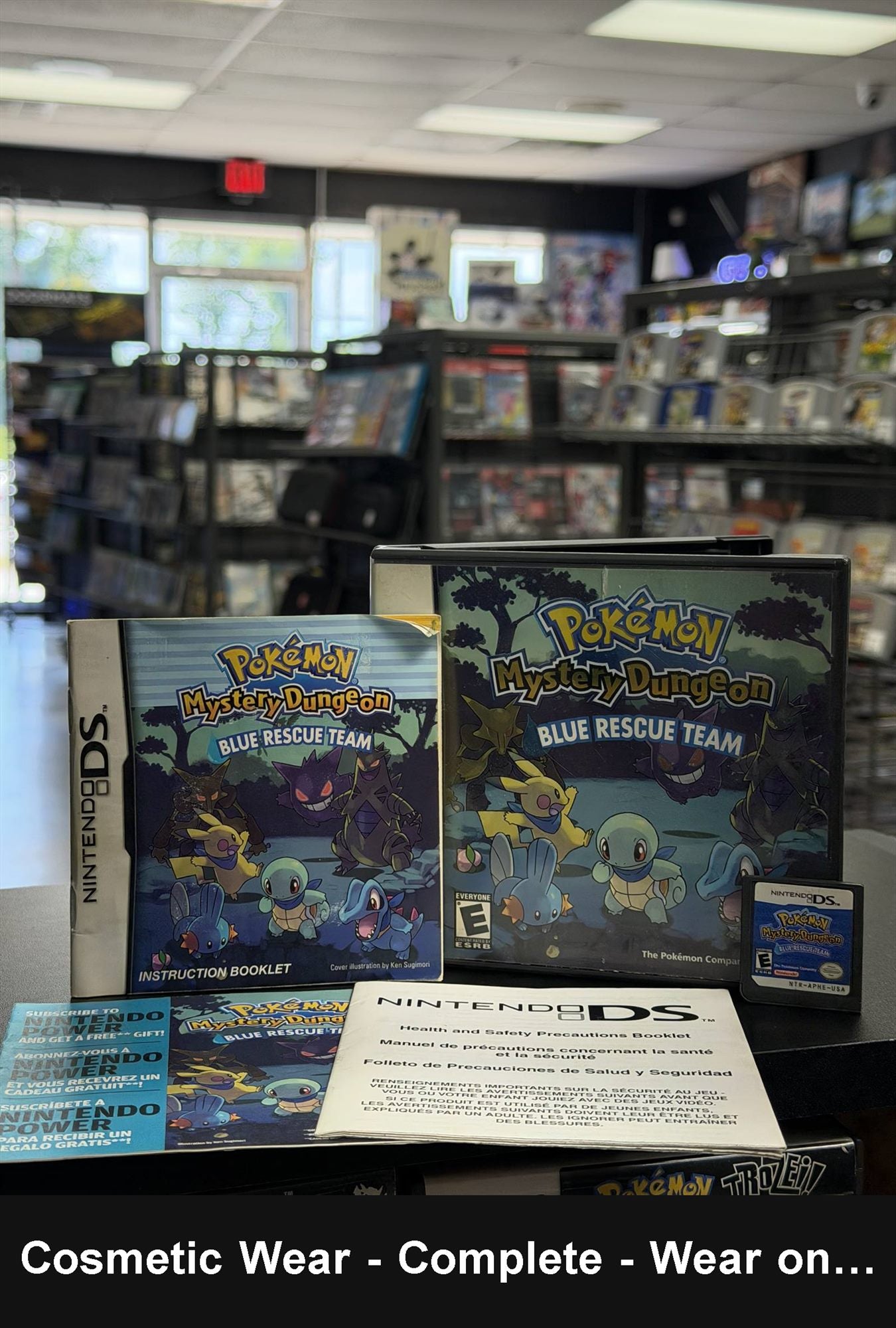 Pokemon Mystery Dungeon Blue Rescue Team - Nintendo DS