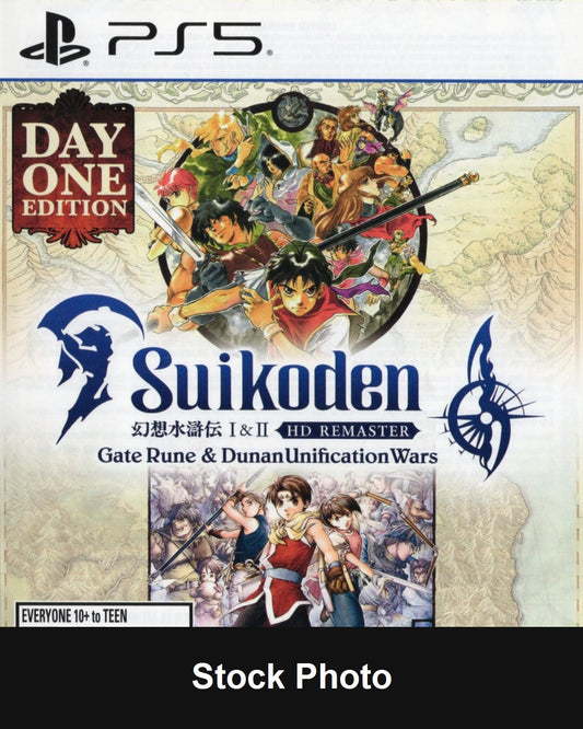 Suikoden I & II HD Remaster [Day One Edition] - PlayStation 5