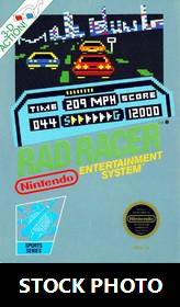 Rad Racer [5 Screw] - NES